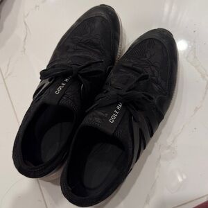 Cole Haan Women’s Black Patterned Sneakers